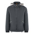 Aquascutum Plain Black Hide Hood Lightweight Jacket